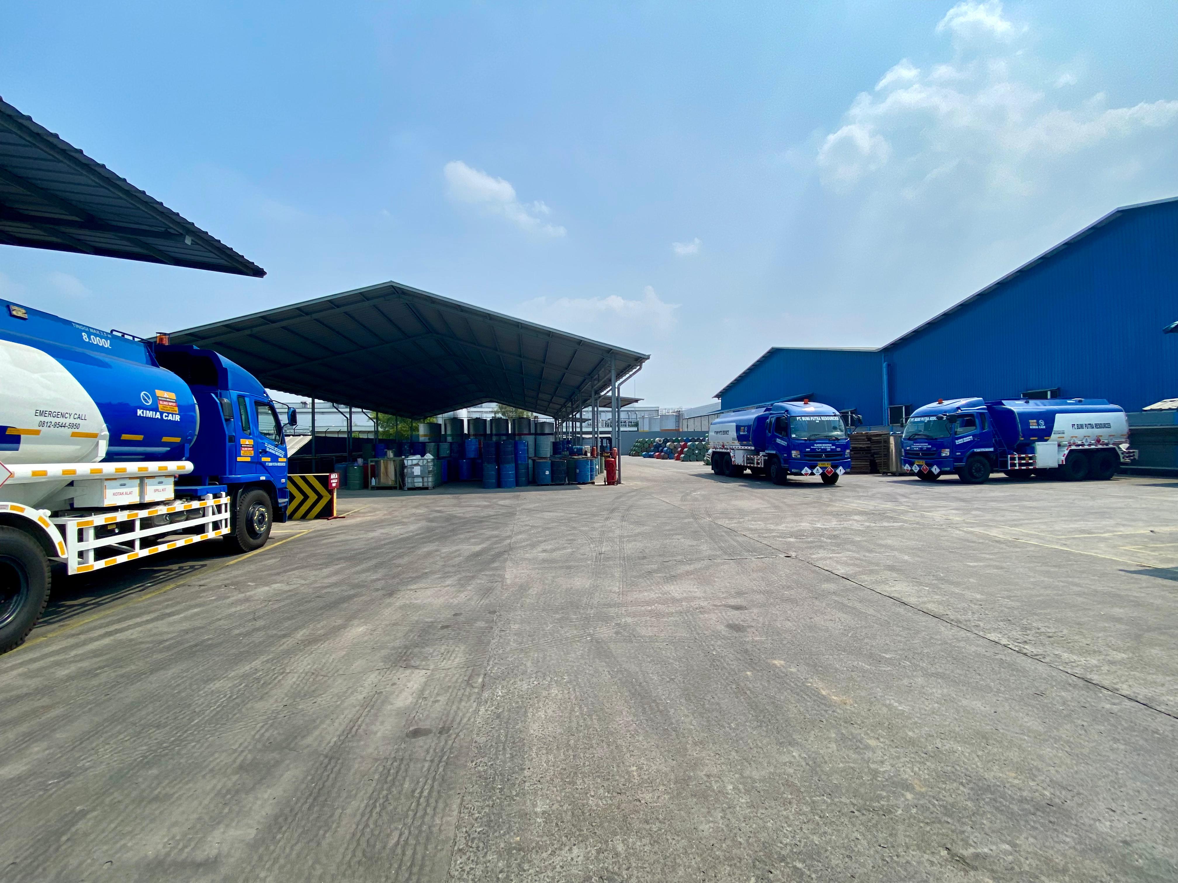 Fasilitas storage tank PT Bumi Putra Resources