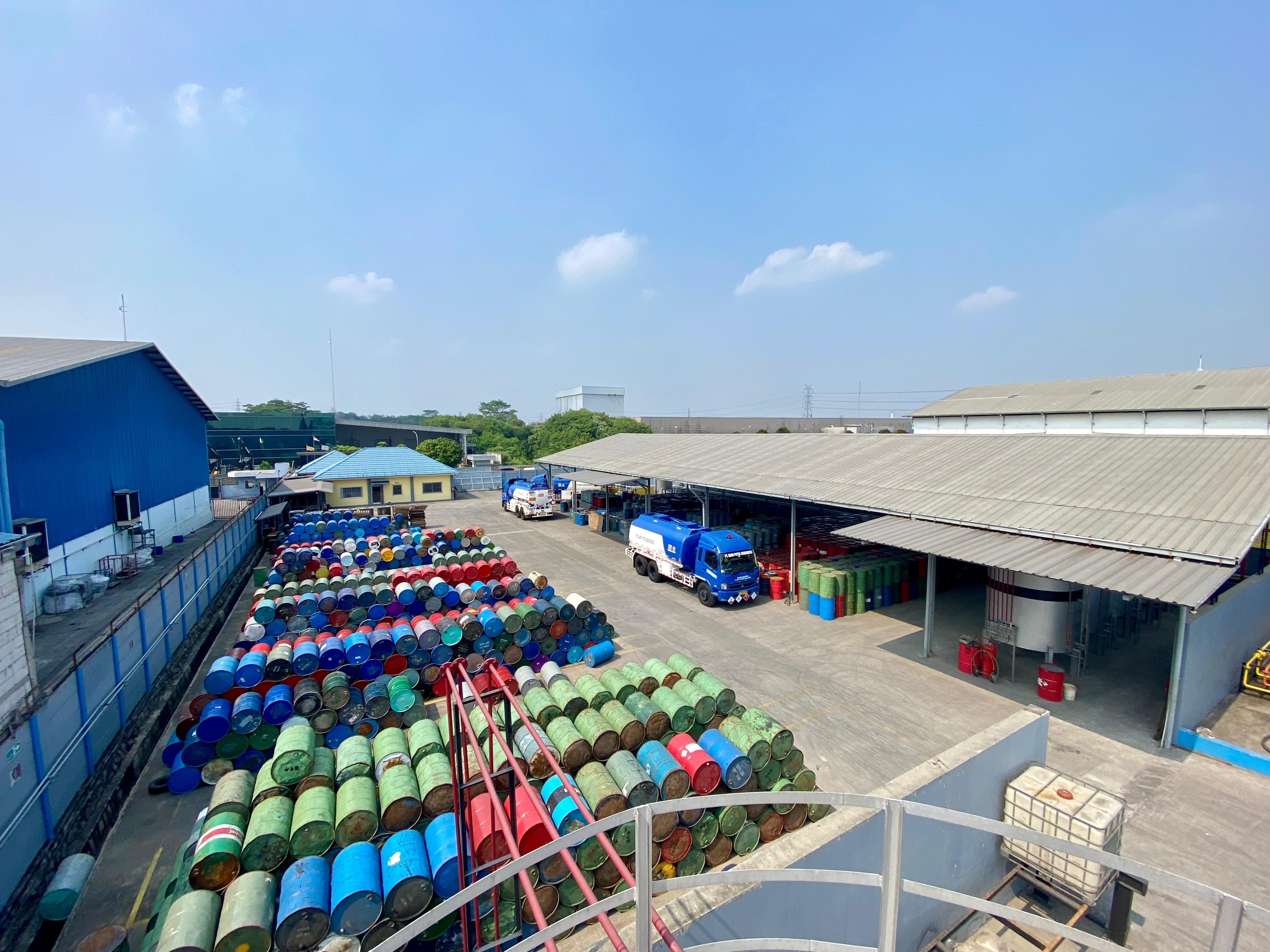 Kompleks storage tank BPR